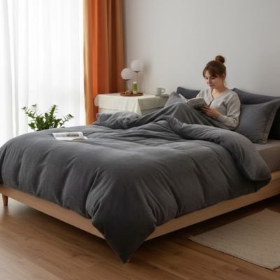 Housse de couette flanelle
