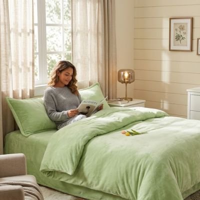 Housse de couette flanelle 