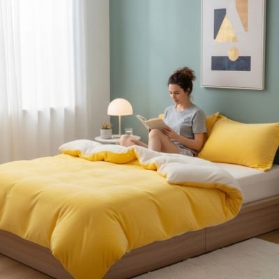 Housse de couette flanelle 